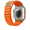 Apple Watch 49 mm Turuncu Alpine Loop - Orta Boy - MQE03ZM/A MQE03ZM/A