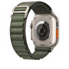 Apple Watch 49 mm Yeşil Alpine Loop - Orta Boy - MQE33ZM/A MQE33ZM/A
