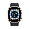 Apple Watch Ultra GPS + Cellular 49mm Titanyum Kasa ve Gece Yarısı Ocean Kordon MQFK3TU/A