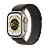 Apple Watch Ultra GPS + Cellular 49mm Titanyum Kasa ve Siyah/Gri Trail Loop - S/M MQFW3TU/A