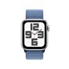 Apple Watch SE GPS 40mm Gümüş Rengi Alüminyum Kasa ve Buz Mavisi Spor Loop - MRE33TU/A MRE33TU/A