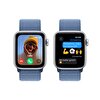 Apple Watch SE GPS 40mm Gümüş Rengi Alüminyum Kasa ve Buz Mavisi Spor Loop - MRE33TU/A MRE33TU/A