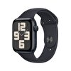 Apple Watch SE GPS 44mm Gece Yarısı Alüminyum Kasa ve Gece Yarısı Spor Kordon - M/L - MRE93TU/A MRE93TU/A