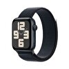 Apple Watch SE GPS 44mm Gece Yarısı Alüminyum Kasa ve Gece Yarısı Spor Loop - MREA3TU/A MREA3TU/A