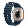 Apple Watch Ultra 2 GPS + Cellular, 49mm Titanyum Kasa ve Mavi Ocean Kordon - MREG3TU/A MREG3TU/A