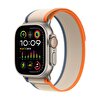 Apple Watch Ultra 2 GPS + Cellular, 49mm Titanyum Kasa ve Turuncu/Bej Trail Loop - S/M - MRF13TU/A MRF13TU/A