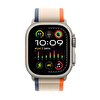 Apple Watch Ultra 2 GPS + Cellular, 49mm Titanyum Kasa ve Turuncu/Bej Trail Loop - S/M - MRF13TU/A MRF13TU/A