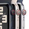 Apple Watch SE GPS + Cellular 40mm Gümüş Rengi Alüminyum Kasa ve Fırtına Mavisi Spor Kordon - S/M - MRGJ3TU/A MRGJ3TU/A