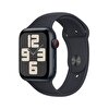 Apple Watch SE GPS + Cellular 44mm Gece Yarısı Alüminyum Kasa ve Gece Yarısı Spor Kordon - S/M - MRH53TU/A MRH53TU/A
