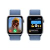 Apple Watch SE GPS + Cellular 44mm Gümüş Rengi Alüminyum Kasa ve Buz Mavisi Spor Loop - MRHM3TU/A MRHM3TU/A