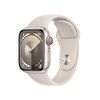Apple Watch Series 9 GPS + Cellular 41mm Yıldız Işığı Alüminyum Kasa ve Yıldız Işığı Spor Kordon - S/M - MRHN3TU/A MRHN3TU/A