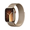 Apple Watch Series 9 GPS + Cellular 45mm Altın Rengi Paslanmaz Çelik Kasa ve Altın Rengi Milano Loop - MRMU3TU/A MRMU3TU/A