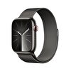 Apple Watch Series 9 GPS + Cellular 45mm Grafit Paslanmaz Çelik Kasa ve Grafit Milano Loop - MRMX3TU/A MRMX3TU/A