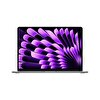 MacBook Air 15 inç M3 Çip 8CPU 10GPU 8GB Bellek 256GB SSD Uzay Grisi- MRYM3TU/A MRYM3TU/A