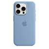 Apple iPhone 15 Pro için MagSafe özellikli Silikon Kılıf - Buz Mavisi MT1L3ZM/A
