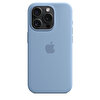 Apple iPhone 15 Pro için MagSafe özellikli Silikon Kılıf - Buz Mavisi MT1L3ZM/A