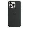 Apple iPhone 15 Pro Max için MagSafe özellikli Silikon Kılıf - Siyah MT1M3ZM/A
