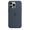 Apple iPhone 15 Pro Max için MagSafe özellikli Silikon Kılıf - Fırtına Mavisi MT1P3ZM/A