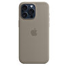 Apple iPhone 15 Pro Max için MagSafe özellikli Silikon Kılıf - Kil Rengi MT1Q3ZM/A