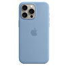 Apple iPhone 15 Pro Max için MagSafe özellikli Silikon Kılıf - Buz Mavisi MT1Y3ZM/A