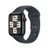 Apple Watch SE GPS + Cellular 44mm Gece Yarısı Alüminyum Kasa  Gece Yarısı Spor Kordon - M/L - MXGM3TU/A MXGM3TU/A