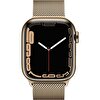 Apple Watch Series 7 GPS + Cellular, 41mm Altın Rengi Paslanmaz Çelik Kasa (Teşhir) TEŞHİR-MKJ03TU/A