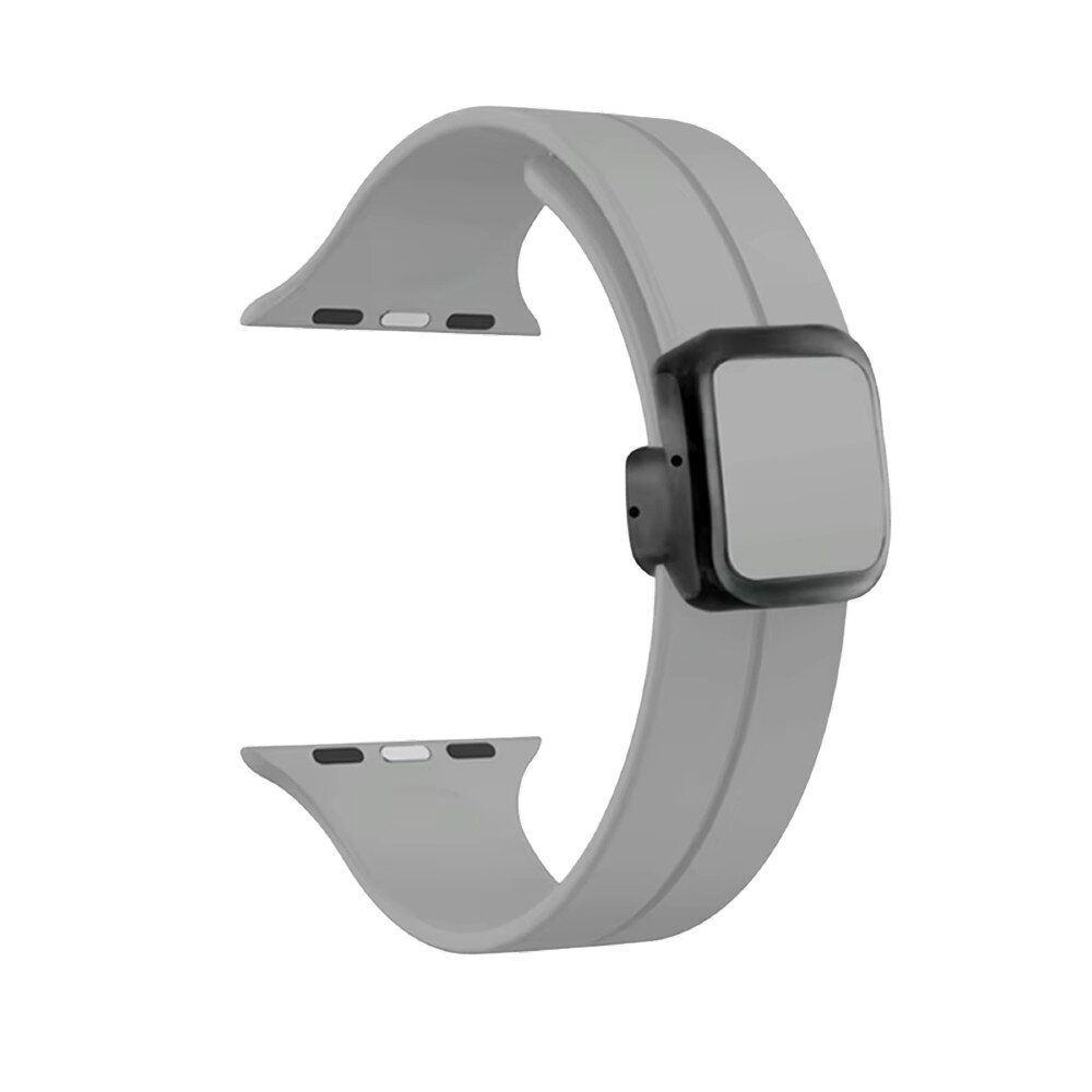 Piili Watch 42-44-45-46-49mm Silicone Kayış Gri -1