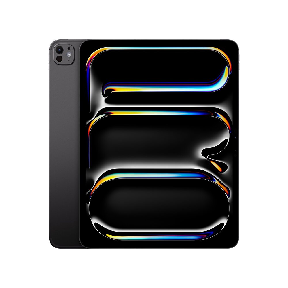 Apple 13 İnç İpad Pro M4 Wifi + Cellular 2TB Nano-Texture Cam Uzay Siyahı -1