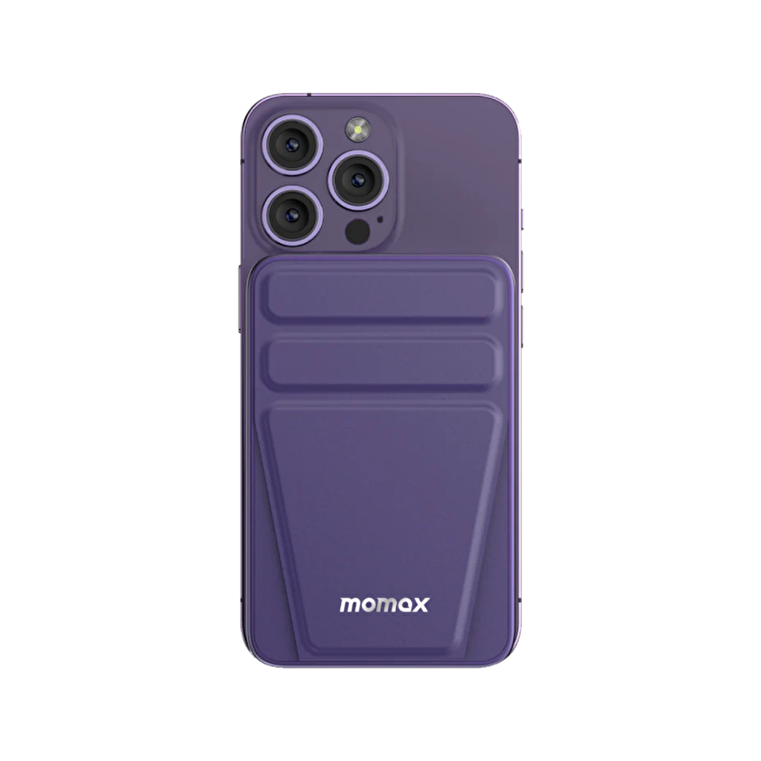 Momax Magnetic Standlı Powerbank 10000Mah Mor - Troy Estore