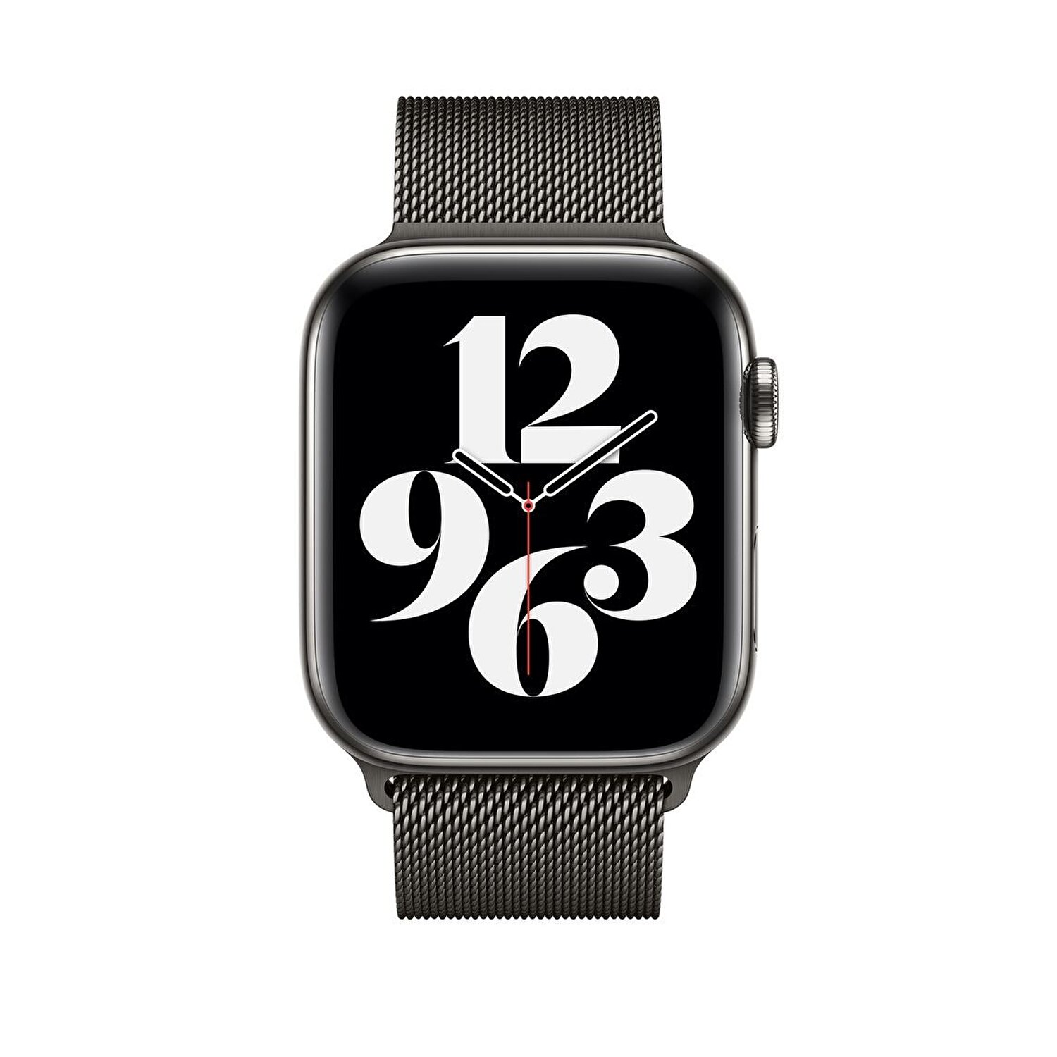 apple graphite milanese loop