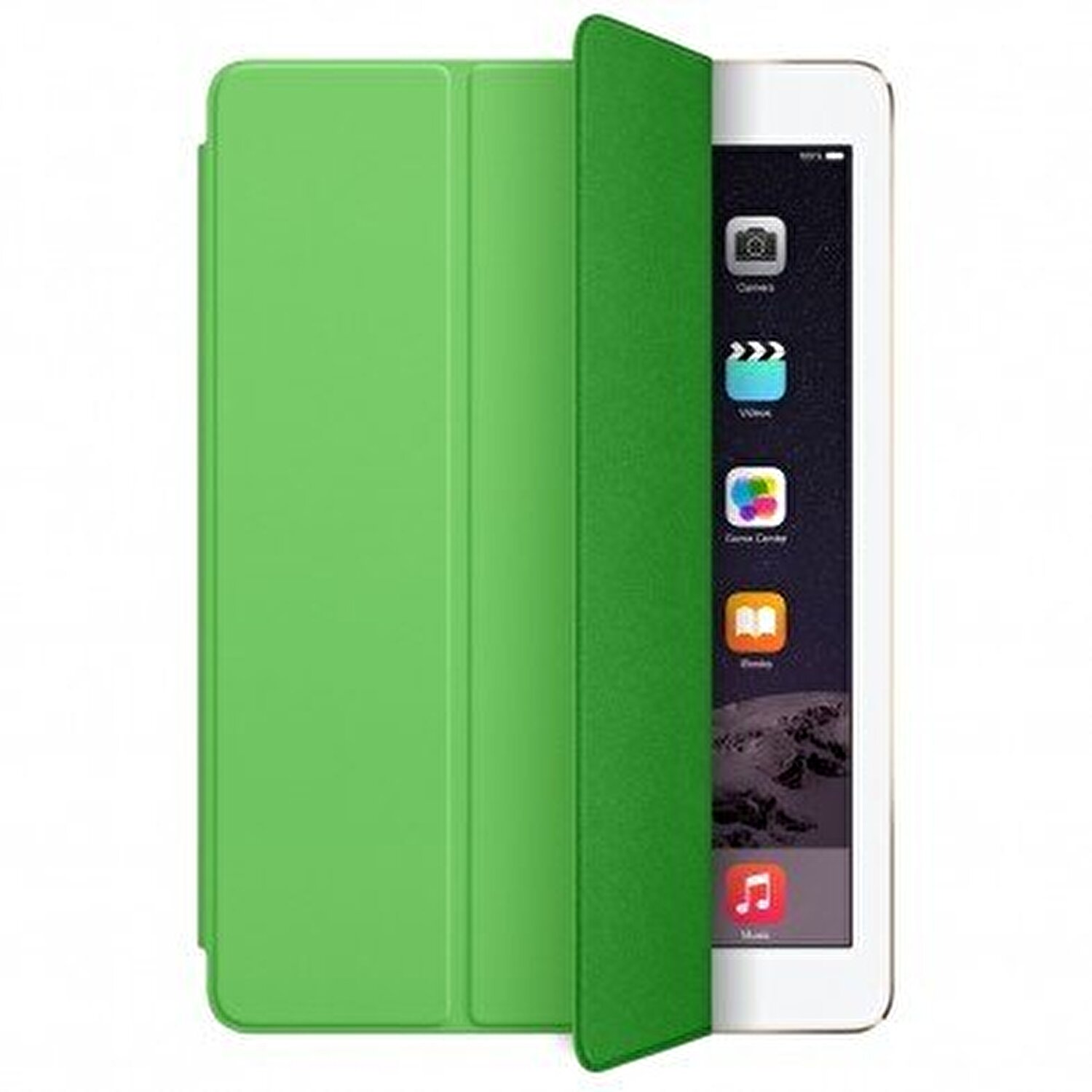 dalgın Dışarı motif  Apple Smart Cover iPad Air 2 Kılıf ve Standı (Yeşil) - en uygun fiyatlarla  Troy'da