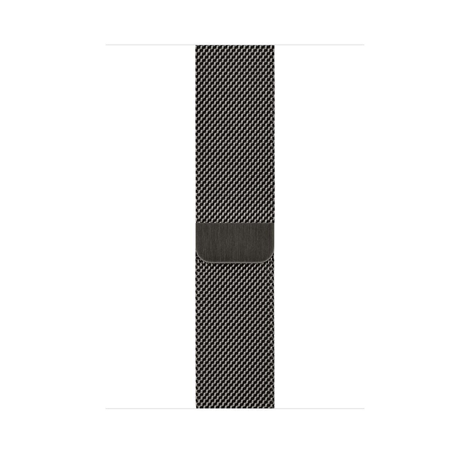40mm graphite milanese loop
