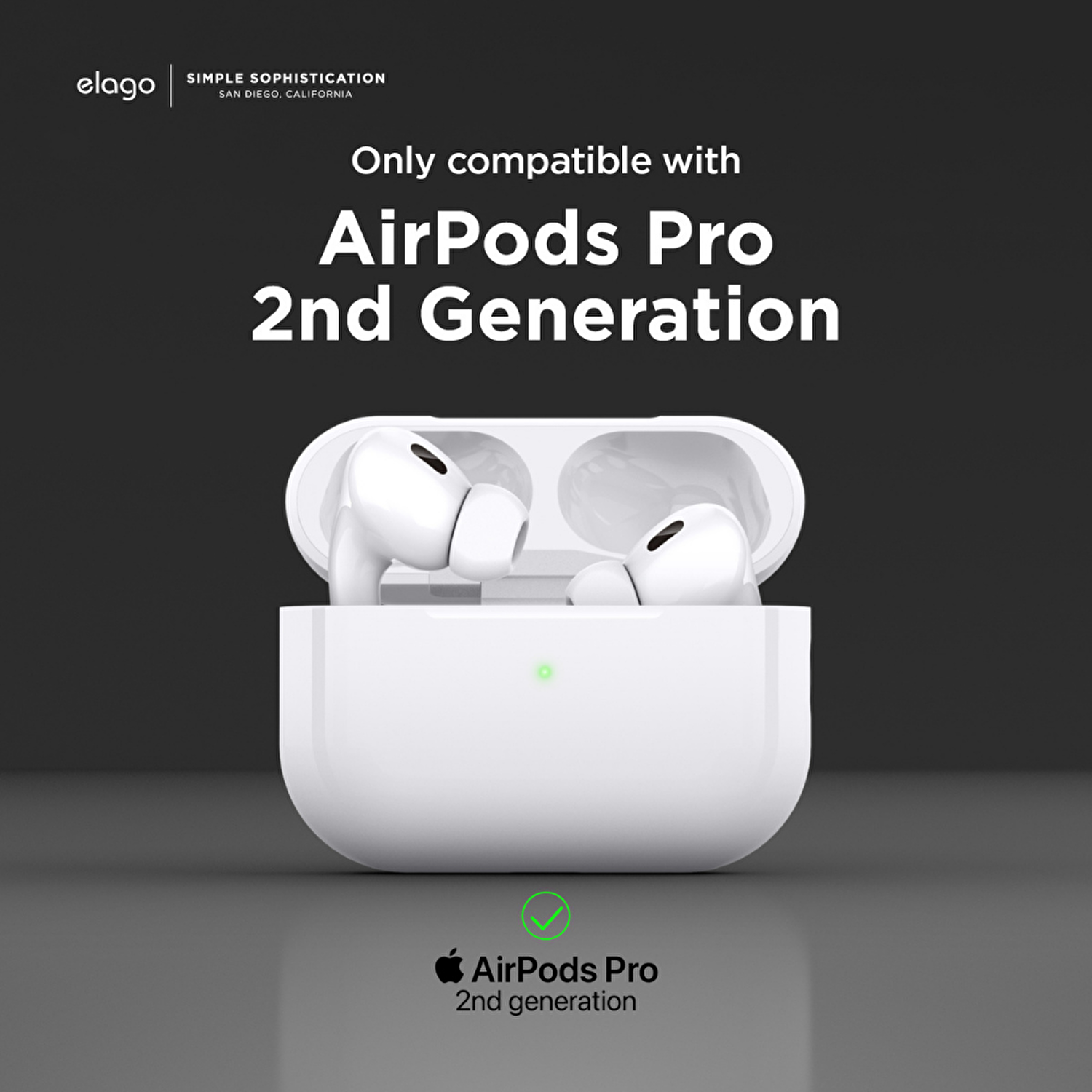 Elago Apple Airpods Pro 2 Armor K l f Siyah Troy Estore