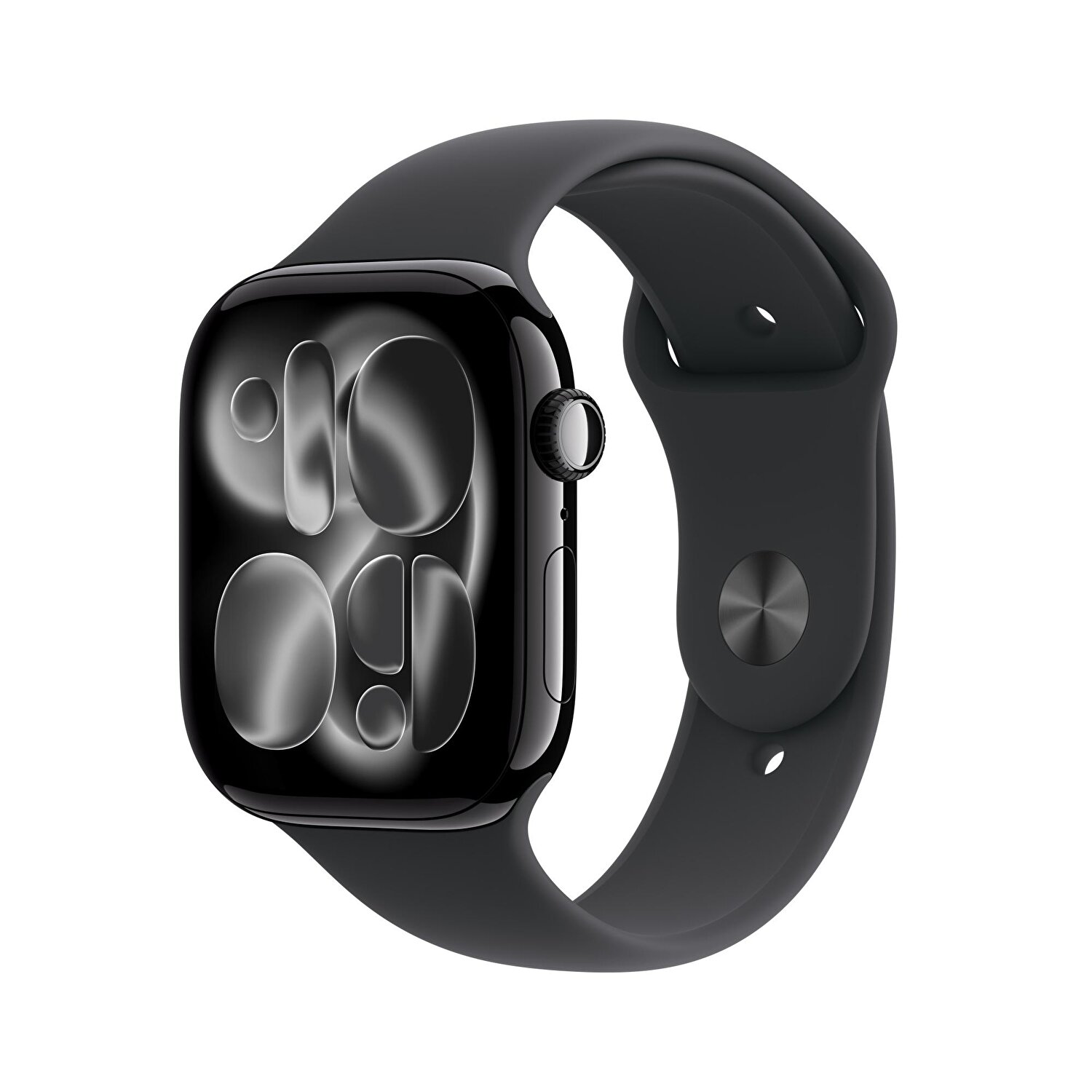 Apple Watch Series 11 GPS 46mm Simsiyah Alüminyum Kasa ve Siyah Spor Kordon - S/M
