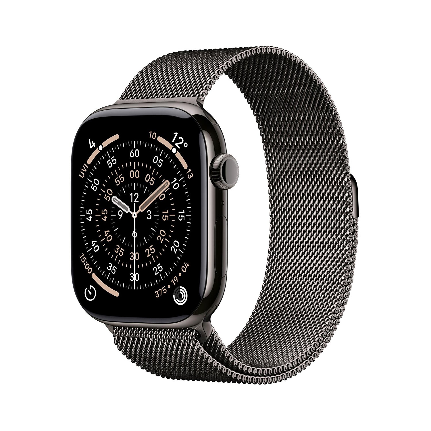 Apple Watch Series 11 GPS + Cellular 46mm Arduvaz Titanyum Kasa ve Arduvaz Milano Loop - M/L