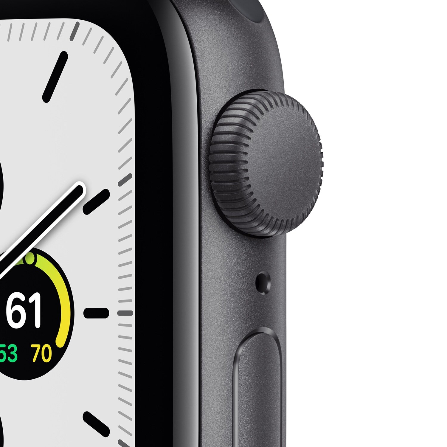 PC/タブレット PC周辺機器 Apple Watch SE 1.Nesil GPS, 40mm Uzay Grisi Alüminyum Kasa ve Gece Yarısı  Spor Kordon MKQ13TU/A