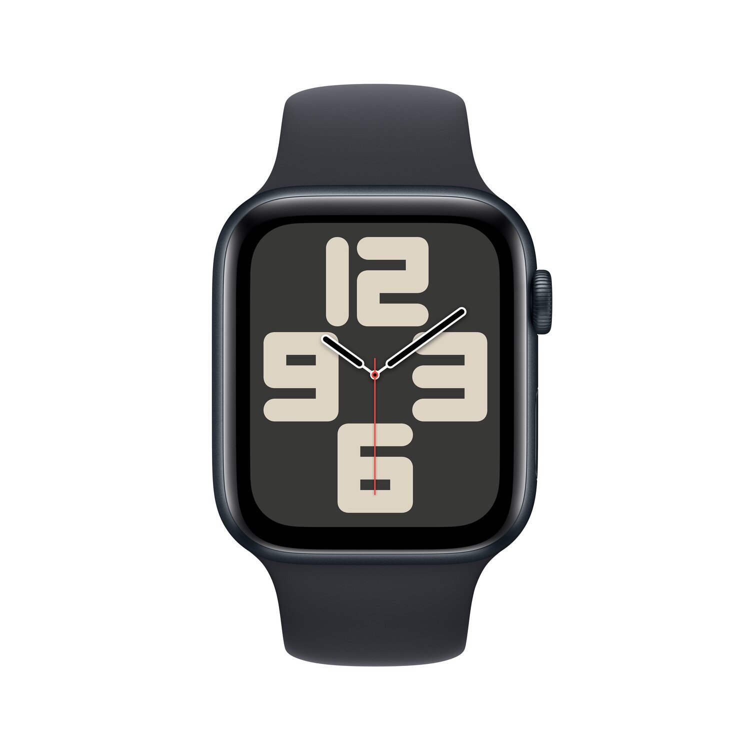 Apple Watch SE GPS Cellular 44mm Gece Yar s Aluminyum Kasa ve Gece Yar s Spor Kordon S M MRH53TU A