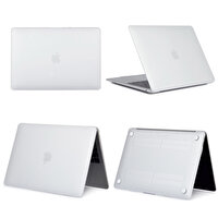Piili MacBook Pro 16 Hardshell Mat Kapak - Şeffaf