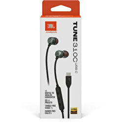 JBL Tune 310C USB-C Kulakiçi KulaklıkSiyah 1200130011146