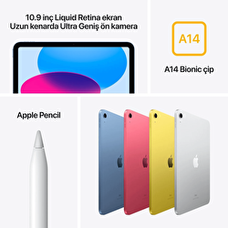 Teşhir - Apple 10.9 inç iPad Wi-Fi 64GB - Mavi 3L204TU/A