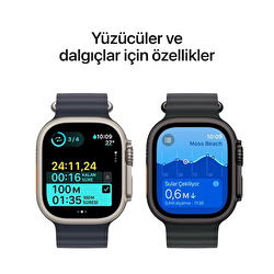 Teşhir - Apple Watch Ultra 2 GPS + Cellular 49mm Siyah Titanyum Kasa 3N459TU/A