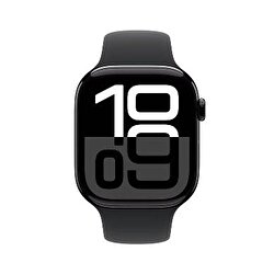 Teşhir - Apple Watch Series 10 GPS 46mm Simsiyah Alüminyum Kasa - Spor Kordon S/M 3N496TU/A