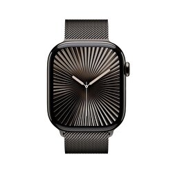 Teşhir - Apple Watch Series 10 GPS + Cellular 46mm Arduvaz Titanyum Kasa Arduvaz Milano Loop 3N653TU/A