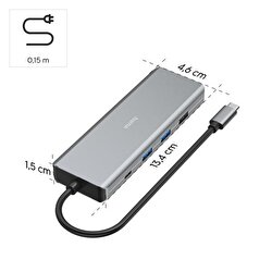 Hama USB-C-Hub9 Ports 2x HDMIUSB-AUSB-CLAN 4047443502094
