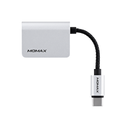 Momax Onelink USB-C to 3.5mm Audio - Space Gray 4894222058941