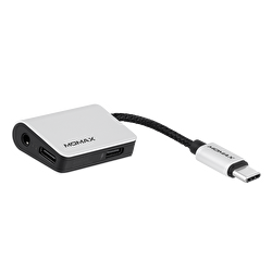 Momax Onelink USB-C to 3.5mm Audio - Space Gray 4894222058941