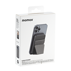Momax Magnetic Standlı Powerbank 10000Mah - Siyah 4894222068827