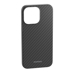 Momax iPhone 14 Pro Max Karbon Magsafe Kılıf-Siyah 4894222069244
