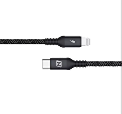 Momax Elite USB-C to Lightning Kablo (1.2m)-Siyah 4894222070028