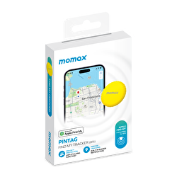 Momax PinTag Find My Tracker - Sarı 4894222071346